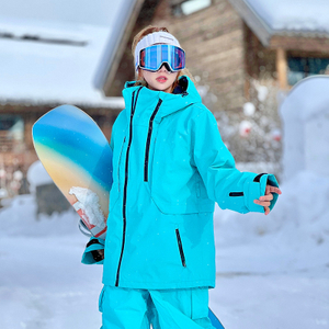 Custom Outdoor Winter Waterproof Snow Ski Jacket Windbreaker Ski Wear Jackets For Women