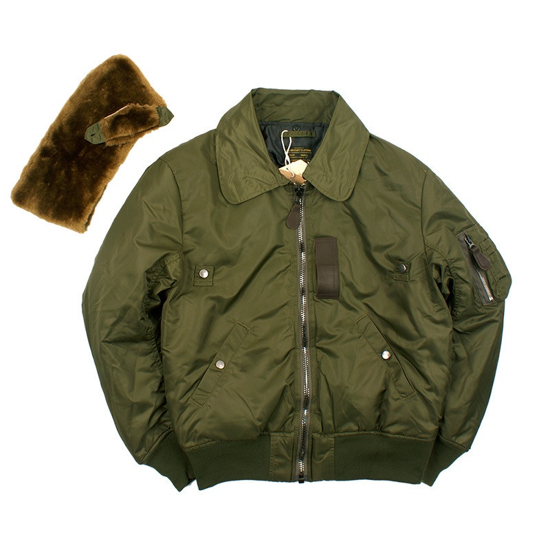 Jacket Flight Suit Fur Collar Detachable Men&prime;s and Women&prime;s Cotton Clothes Custom Cotton Clothes