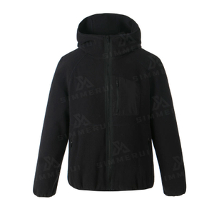 Custom Logo Jacket Men′s Lightweight Warm Polar Fleece Jacket Casual Jacket for Men