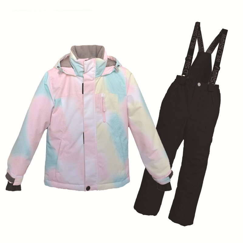 Children&prime;s Water-Repellent Warm Breathable Ski Suit for Boys and Girls Kids Ski Jacket