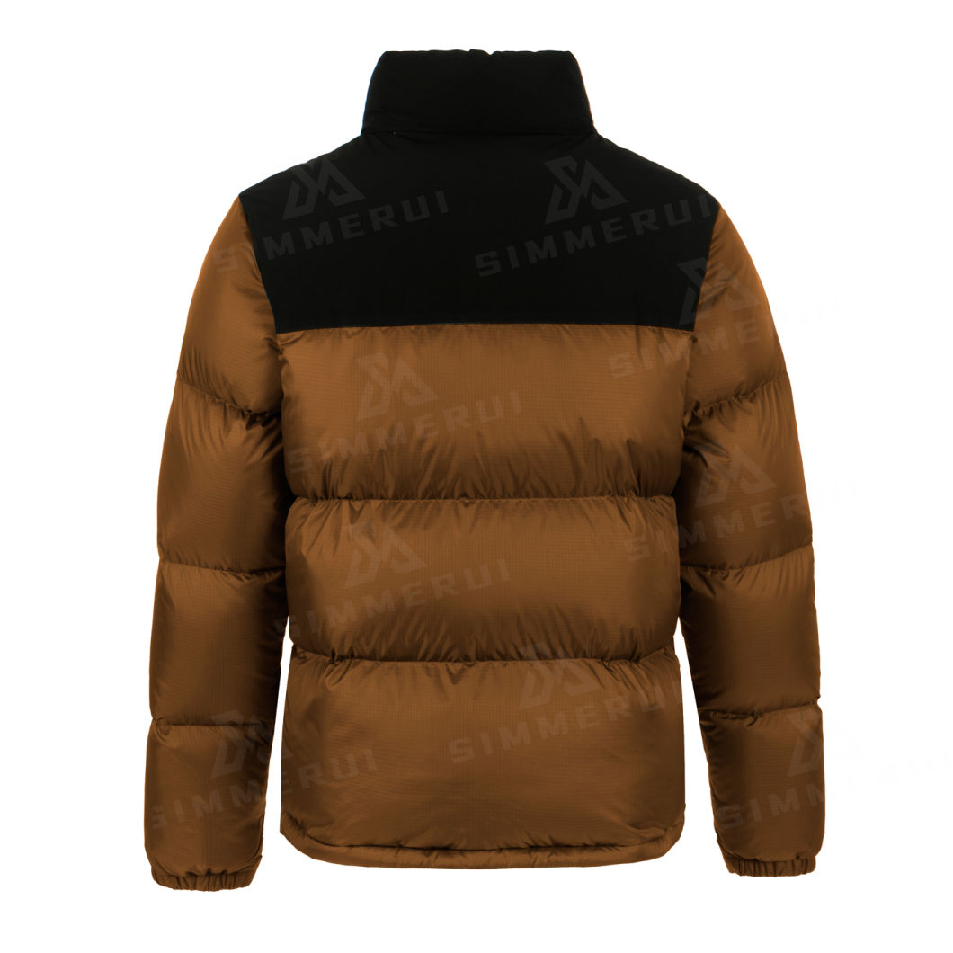 Customized Logo Quilted Men Padded Winter Puffer Coat Jacket Manufacturer