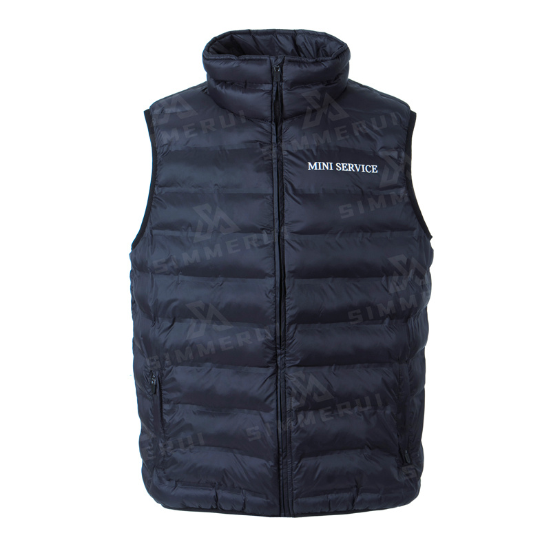 Quilted Puffer Vest High Quality Customized New Design Solid Lightweight Men&prime;s Insulation Vest