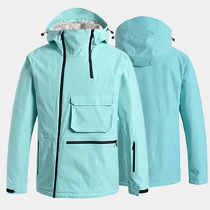 Custom Unisex Ski Jacket Waterproof Ski Winter Outdoor Windproof Warm Ski Wear