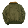 Jacket Flight Suit Fur Collar Detachable Men′s and Women′s Cotton Clothes Custom quilted bomber jacket