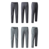 Custom Outdoor Mountaineering Quick Dry Pants for Men Plus Fleece Warm Elastic Casual Pants Zipper Slim Cargo Pants